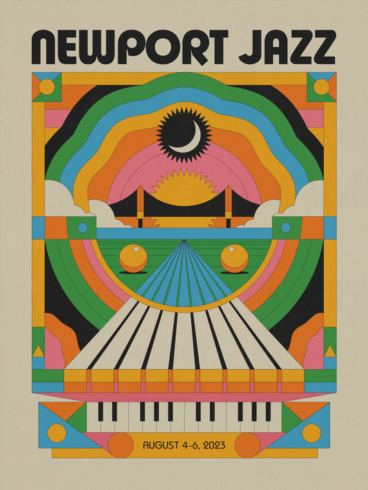 (SOLD OUT) Newport Jazz Festival 2023 LE Artist Print